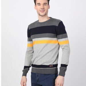 Basics & More Men's Cotton Pullover Sweater - 2XL